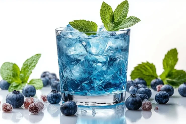 Niebieski gin z czym pić